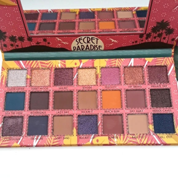 J.Cat Beauty  Secret Paradise Eyeshadow Palette. - Picture 3 of 8